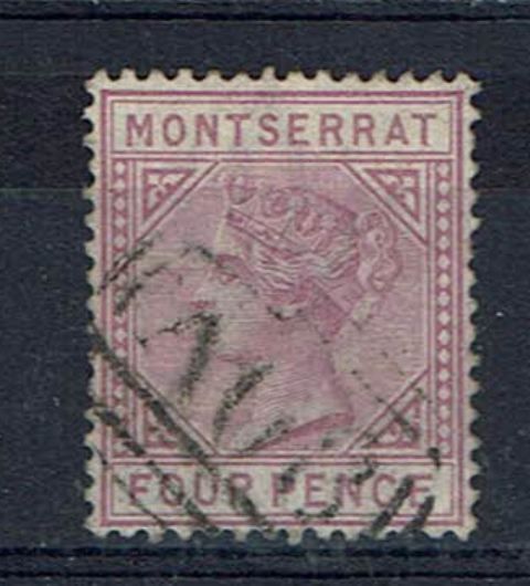 Image of Montserrat SG 12a FU British Commonwealth Stamp